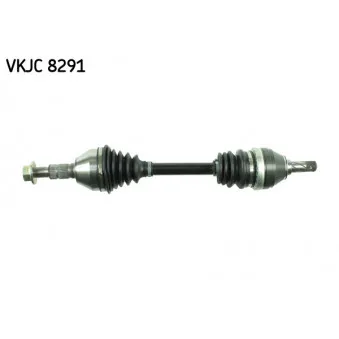 Arbre de transmission SKF VKJC 8291 pour OPEL VECTRA 1.6 - 105cv