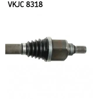Arbre De Transmission (Cardan) SKF VKJC 8350 Pour CITROËN C4 Picasso I & Grand Picasso I (2.0 HDi 138/150)