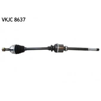 Arbre de transmission SKF VKJC 8637 pour CITROEN C4 1.2 THP 130 - 130cv