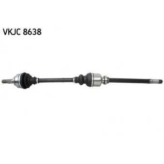 Arbre de transmission SKF VKJC 8638 pour CITROEN C4 1.2 THP 110 - 110cv
