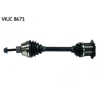 Arbre de transmission SKF VKJC 8671 pour AUDI A6 2.0 TDI - 190cv