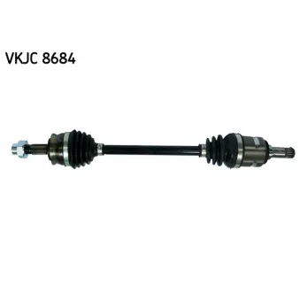 Arbre de transmission SKF VKJC 8684 pour OPEL CORSA 1.0 - 60cv