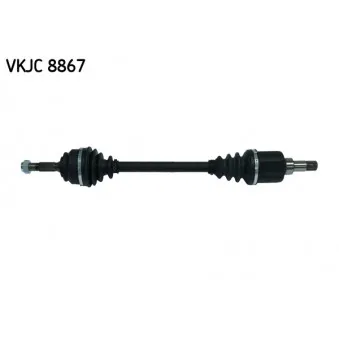 Arbre de transmission SKF VKJC 8867 pour CITROEN C3 1.6 HDI - 112cv