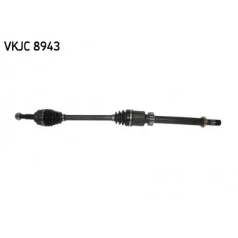 Arbre de transmission SKF VKJC 8943 pour RENAULT CLIO 1.2 TCe 120 - 118cv