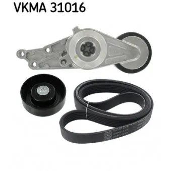 SKF VKMA 31016 - Jeu de courroies trapézoïdales à nervures