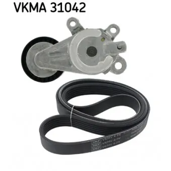 SKF VKMA 31042 - Jeu de courroies trapézoïdales à nervures