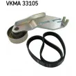 SKF VKMA 33105 - Jeu de courroies trapézoïdales à nervures