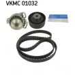 Pompe à eau + kit de courroie de distribution SKF [VKMC 01032]