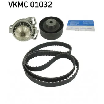 Pompe à eau + kit de courroie de distribution SKF VKMC 01032