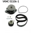 SKF VKMC 01106-1 - Pompe à eau + kit de courroie de distribution