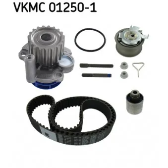 Pompe à eau + kit de courroie de distribution SKF [VKMC 01250-1]
