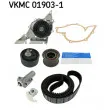 Pompe à eau + kit de courroie de distribution SKF [VKMC 01903-1]
