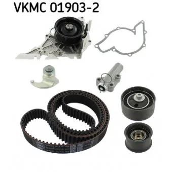 Pompe à eau + kit de courroie de distribution SKF VKMC 01903-2