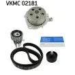 SKF VKMC 02181 - Pompe à eau + kit de courroie de distribution