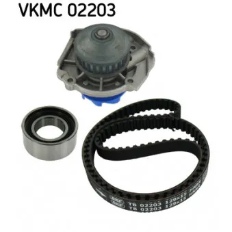 SKF VKMC 02203 - Pompe à eau + kit de courroie de distribution