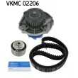 SKF VKMC 02206 - Pompe à eau + kit de courroie de distribution