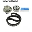 SKF VKMC 02206-2 - Pompe à eau + kit de courroie de distribution
