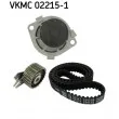 Pompe à eau + kit de courroie de distribution SKF [VKMC 02215-1]