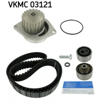 Pompe à eau + kit de courroie de distribution SKF [VKMC 03121]