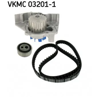 Pompe à eau + kit de courroie de distribution SKF VKMC 03201-1