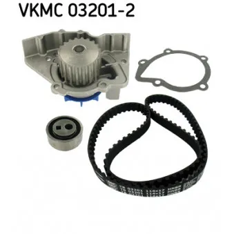 SKF VKMC 03201-2 - Pompe à eau + kit de courroie de distribution