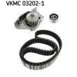 SKF VKMC 03202-1 - Pompe à eau + kit de courroie de distribution