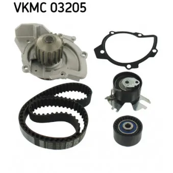Pompe à eau + kit de courroie de distribution SKF VKMC 03205