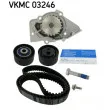 SKF VKMC 03246 - Pompe à eau + kit de courroie de distribution