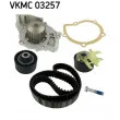 SKF VKMC 03257 - Pompe à eau + kit de courroie de distribution