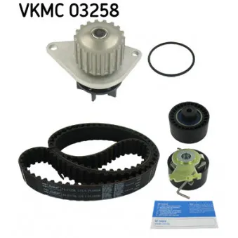 Pompe à eau + kit de courroie de distribution SKF OEM 1609417180