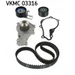 Pompe à eau + kit de courroie de distribution SKF [VKMC 03316]