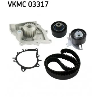 Pompe à eau + kit de courroie de distribution SKF VKMC 03317