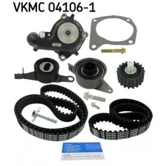 SKF VKMC 04106-1 - Pompe à eau + kit de courroie de distribution