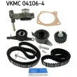 SKF VKMC 04106-4 - Pompe à eau + kit de courroie de distribution