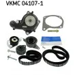 Pompe à eau + kit de courroie de distribution SKF [VKMC 04107-1]