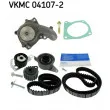 Pompe à eau + kit de courroie de distribution SKF [VKMC 04107-2]