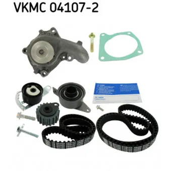 Pompe à eau + kit de courroie de distribution SKF VKMC 04107-2