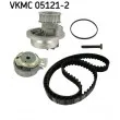 Pompe à eau + kit de courroie de distribution SKF [VKMC 05121-2]