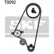 SKF VKMC 05121-2 - Pompe à eau + kit de courroie de distribution