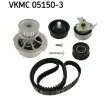 SKF VKMC 05150-3 - Pompe à eau + kit de courroie de distribution