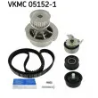 Pompe à eau + kit de courroie de distribution SKF [VKMC 05152-1]
