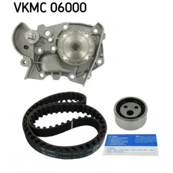 SKF VKMC 06000 - Pompe à eau + kit de courroie de distribution