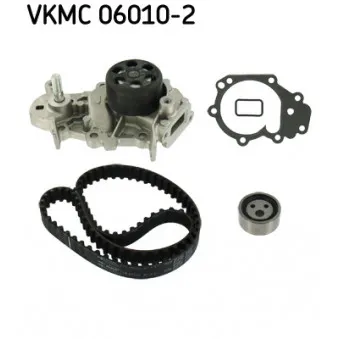 SKF VKMC 06010-2 - Pompe à eau + kit de courroie de distribution