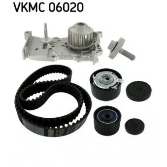 Pompe à eau + kit de courroie de distribution SKF VKMC 06020