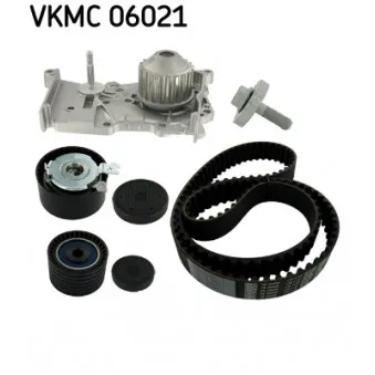 Pompe à eau + kit de courroie de distribution SKF VKMC 06021