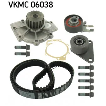 SKF VKMC 06038 - Pompe à eau + kit de courroie de distribution