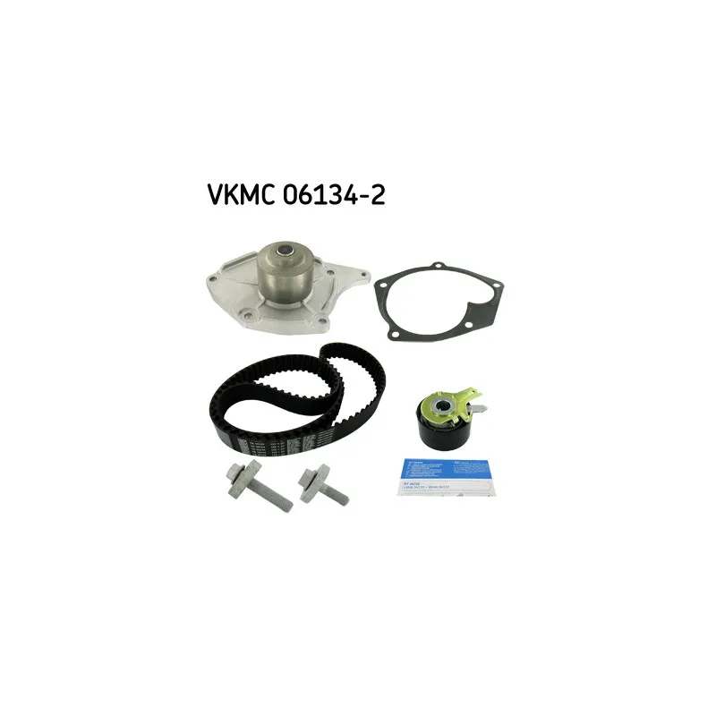Pompe à eau + kit de courroie de distribution SKF [VKMC 06134-2]
