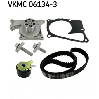 Pompe à eau + kit de courroie de distribution SKF VKMC 06134-3