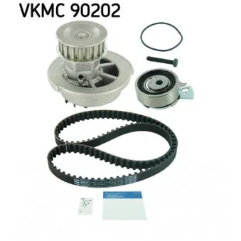 Pompe à eau + kit de courroie de distribution SKF VKMC 90202