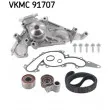 SKF VKMC 91707 - Pompe à eau + kit de courroie de distribution